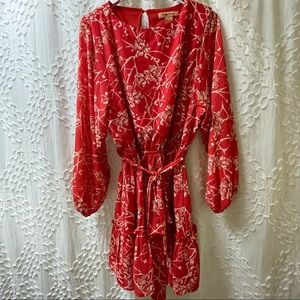 Beautiful red mini dress!